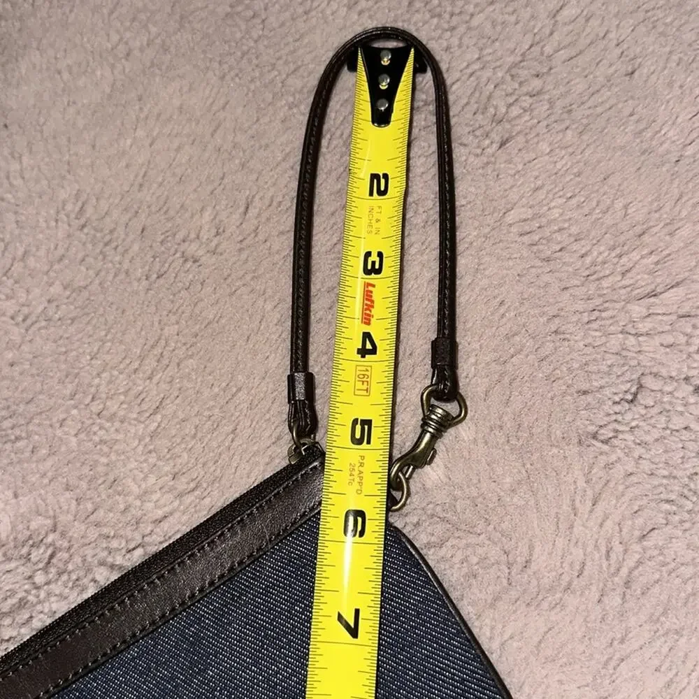 Cute Little Denim Wristlet